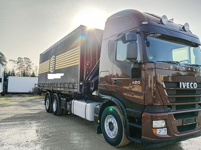 Iveco AS260S42Y/FS CM BDF HIAB 144E-4 HIDUO 12,7 m - Cab chassis truck, Crane truck: picture 3 Iveco AS260S42Y/FS CM BDF HIAB 144E-4 HIDUO 12,7 m - Cab chassis truck, Crane truck: picture 3