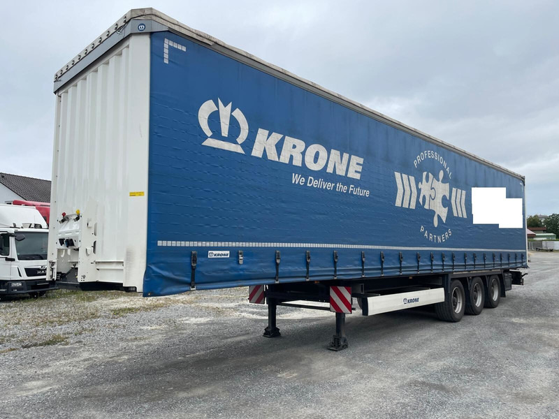 Krone SD Hubdach verbreiterbar Edscha Getränke Standard - Curtainsider semi-trailer: picture 1 Krone SD Hubdach verbreiterbar Edscha Getränke Standard - Curtainsider semi-trailer: picture 1