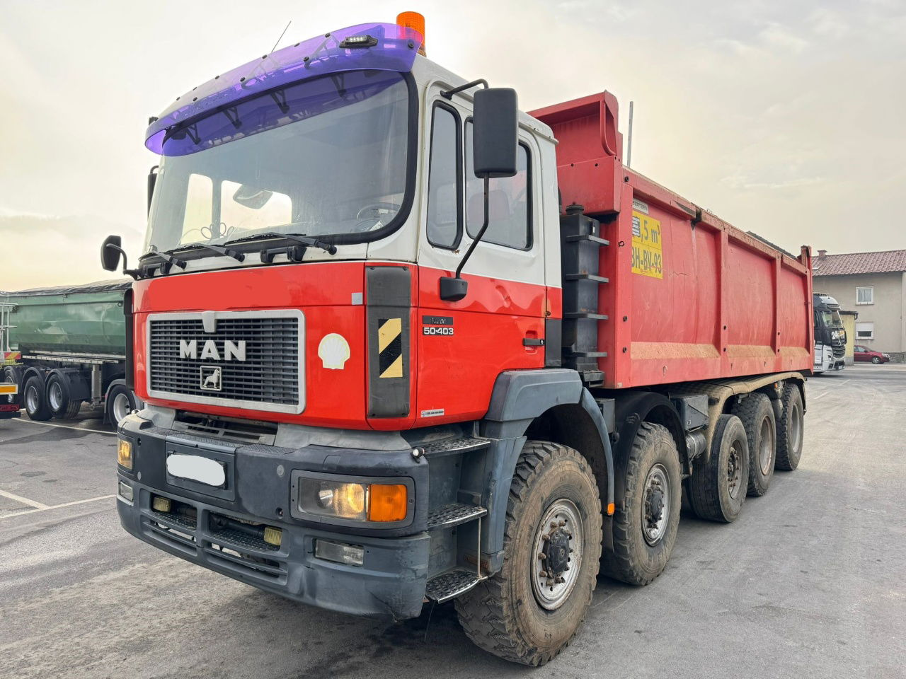MAN 50.403 10x8 mulda tipper 24.5 m3 - Tipper: picture 1 MAN 50.403 10x8 mulda tipper 24.5 m3 - Tipper: picture 1