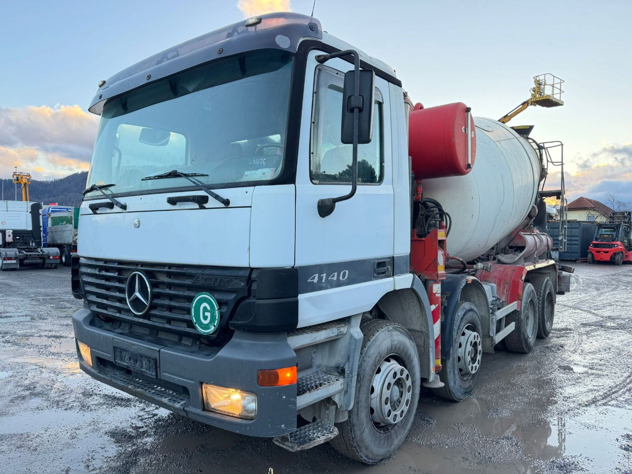 Mercedes-Benz Actros 4140 mixer cifa 9m3 - Cifa pump - 25M - Mixer pump truck: picture 1 Mercedes-Benz Actros 4140 mixer cifa 9m3 - Cifa pump - 25M - Mixer pump truck: picture 1