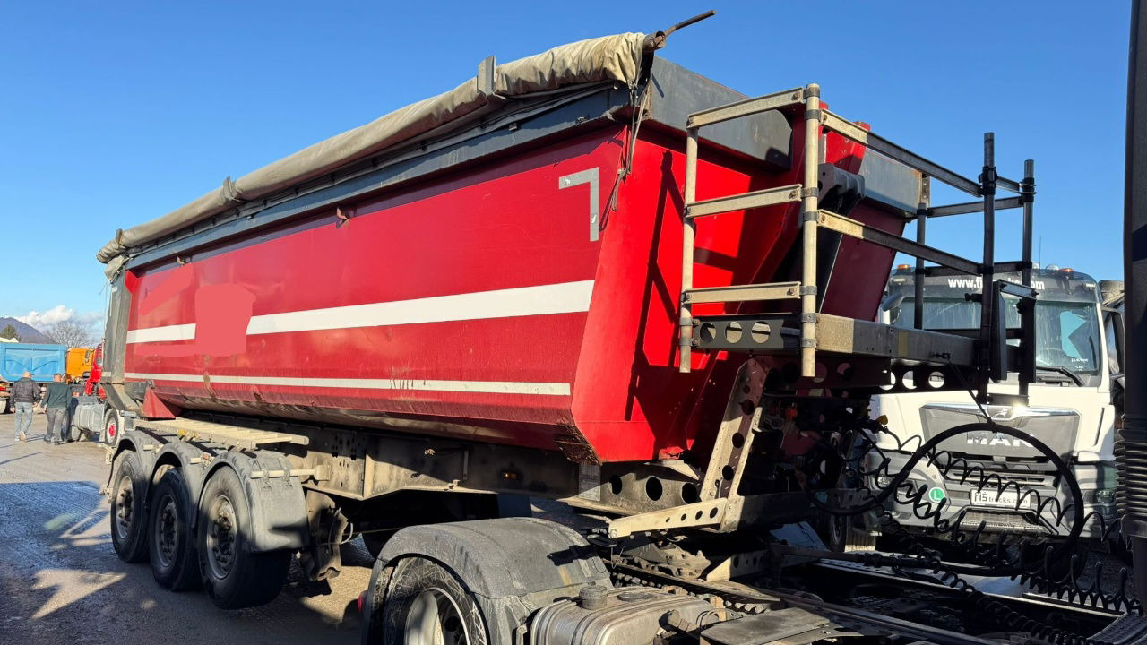 Schmitz Cargobull SGF S3 - taurpaulin - Tipper semi-trailer: picture 2 Schmitz Cargobull SGF S3 - taurpaulin - Tipper semi-trailer: picture 2