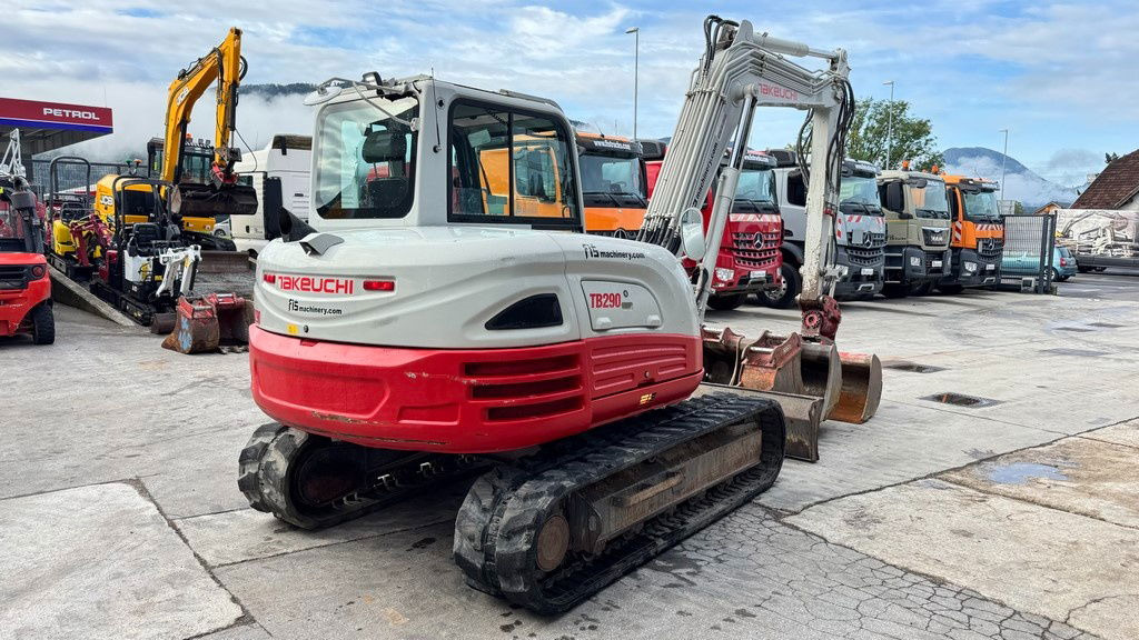 Takeuchi TB290 - 2017 Year - 7580 Hours - Powertilt - Mini excavator: picture 3 Takeuchi TB290 - 2017 Year - 7580 Hours - Powertilt - Mini excavator: picture 3
