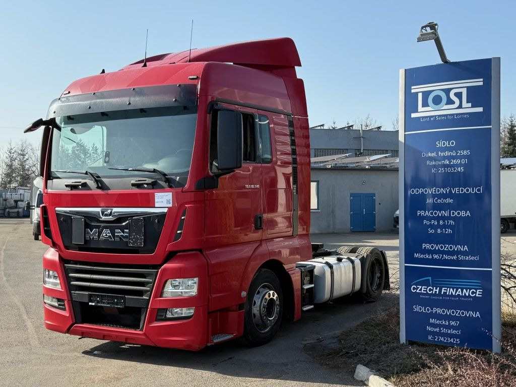 MAN TGX18.510 XLX EURO 6 MEGAlowdeck - Tractor unit: picture 1 MAN TGX18.510 XLX EURO 6 MEGAlowdeck - Tractor unit: picture 1