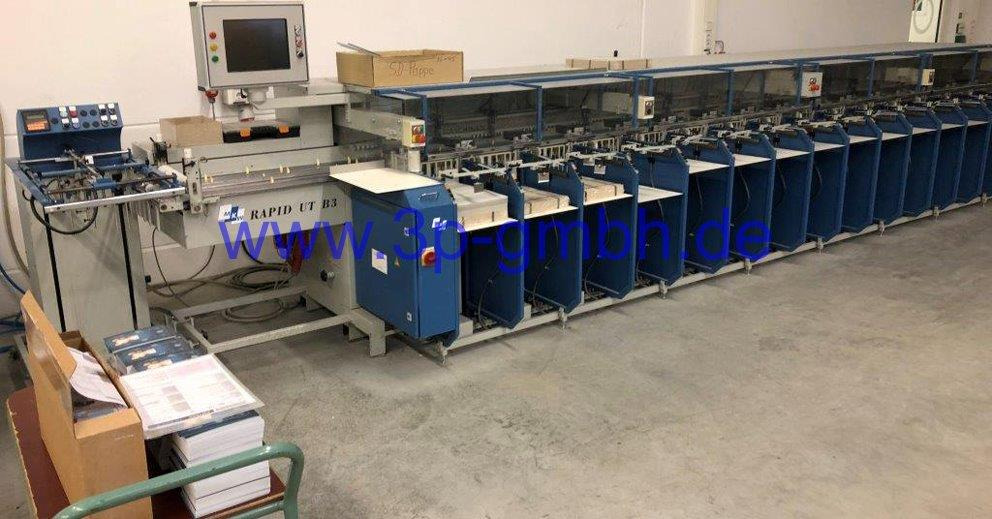 16 stations Calendar Gathering Machine MKW Rapid UT 16/B3/GS - Printing machinery: picture 1 16 stations Calendar Gathering Machine MKW Rapid UT 16/B3/GS - Printing machinery: picture 1