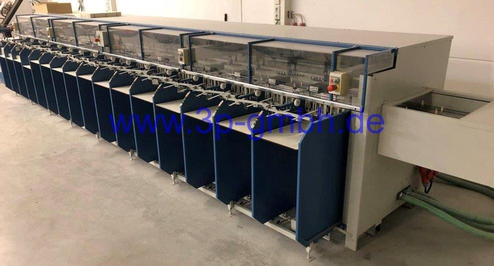 16 stations Calendar Gathering Machine MKW Rapid UT 16/B3/GS - Printing machinery: picture 2 16 stations Calendar Gathering Machine MKW Rapid UT 16/B3/GS - Printing machinery: picture 2