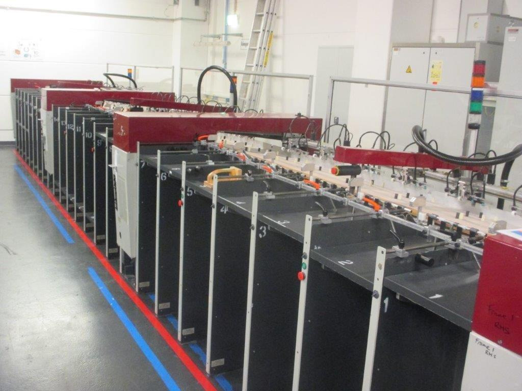 Setmaster 22 Stations A 3 Oversize Belt Transport System Gathering Machine - Printing machinery: picture 1 Setmaster 22 Stations A 3 Oversize Belt Transport System Gathering Machine - Printing machinery: picture 1