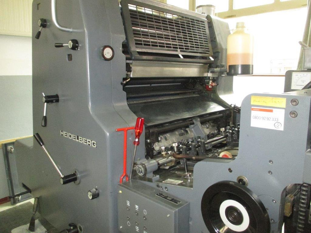 Single-Color Heidelberger M-Offset printing machine with cito system for perforation and creasing - Offset printing machine: picture 1 Single-Color Heidelberger M-Offset printing machine with cito system for perforation and creasing - Offset printing machine: picture 1