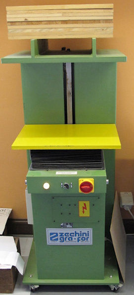 Zechini Gra-for Special 85 rolling semi-automatic book press - Binding machine: picture 1 Zechini Gra-for Special 85 rolling semi-automatic book press - Binding machine: picture 1