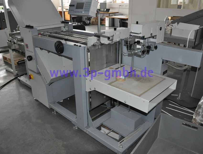 Semi-automatic adjustable buckle plate folder Mathias Bäuerle Multimaster CAS 38-4-FL38-SA - Folding machine: picture 3 Semi-automatic adjustable buckle plate folder Mathias Bäuerle Multimaster CAS 38-4-FL38-SA - Folding machine: picture 3
