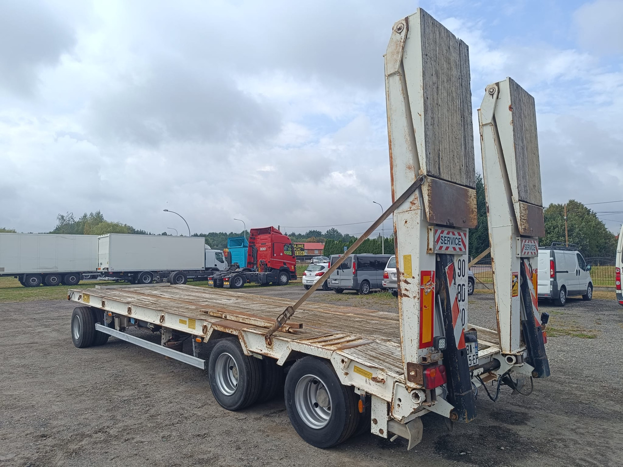 ACTM 3 osie 8m x 2,55 m lad 25 T - Low loader trailer: picture 5 ACTM 3 osie 8m x 2,55 m lad 25 T - Low loader trailer: picture 5