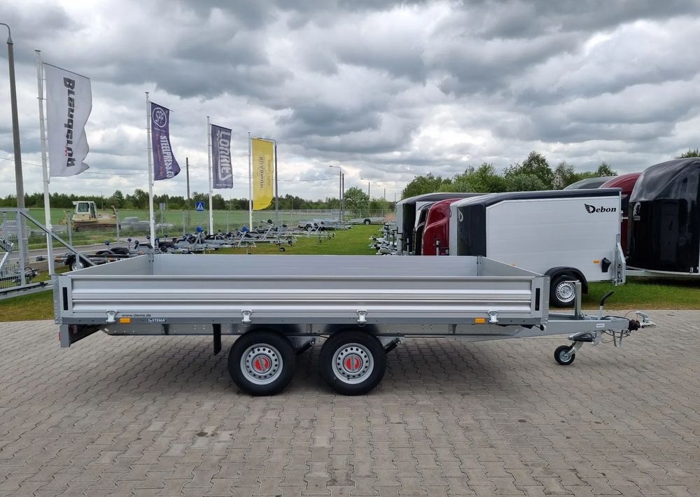 STEMA SH O2 27-40-20.2 - przyczepa skrzyniowa 401x203 cm 2,7T - Dropside/ Flatbed trailer: picture 2 STEMA SH O2 27-40-20.2 - przyczepa skrzyniowa 401x203 cm 2,7T - Dropside/ Flatbed trailer: picture 2