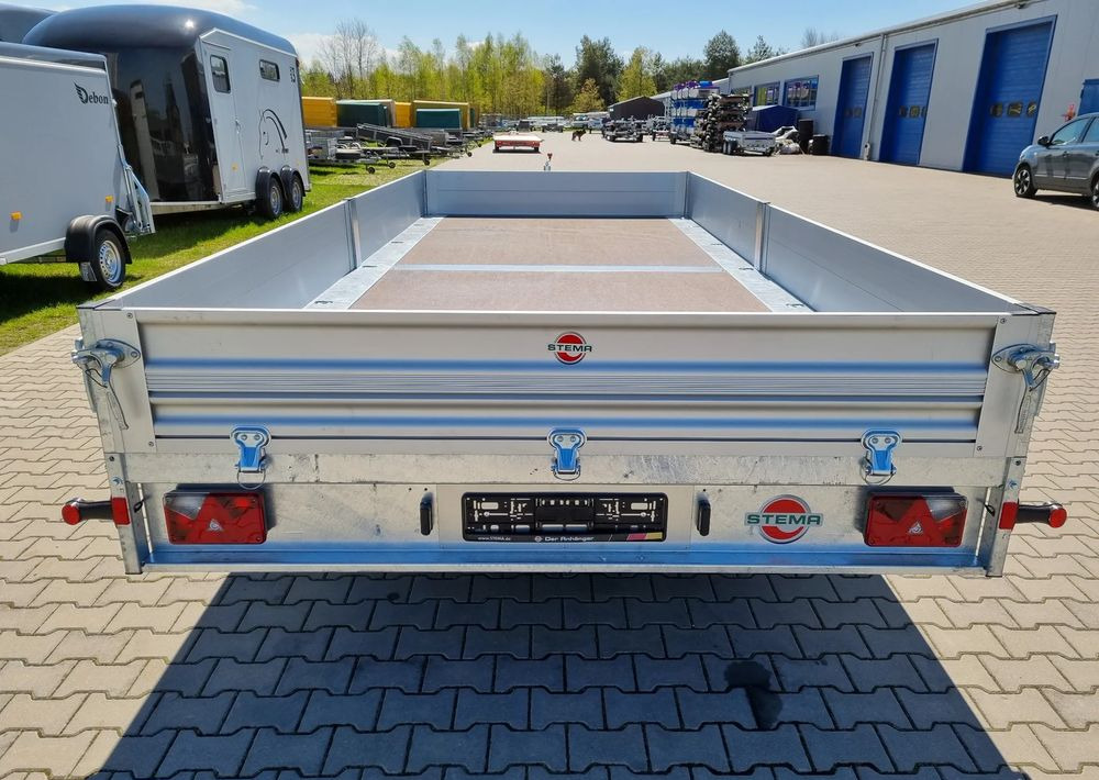 STEMA SHP O2 35-52-22.2 | 510x213 cm ALU 3,5T hamowana - Dropside/ Flatbed trailer: picture 4 STEMA SHP O2 35-52-22.2 | 510x213 cm ALU 3,5T hamowana - Dropside/ Flatbed trailer: picture 4