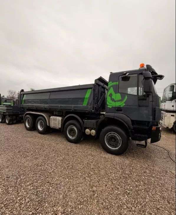 Iveco Magirus AD 340 T • 8x4 • Bordmatik Wywrotka trójstronna • 450 KM • Euro 6 • Przebieg 294 304 km ! - Tipper: picture 2 Iveco Magirus AD 340 T • 8x4 • Bordmatik Wywrotka trójstronna • 450 KM • Euro 6 • Przebieg 294 304 km ! - Tipper: picture 2