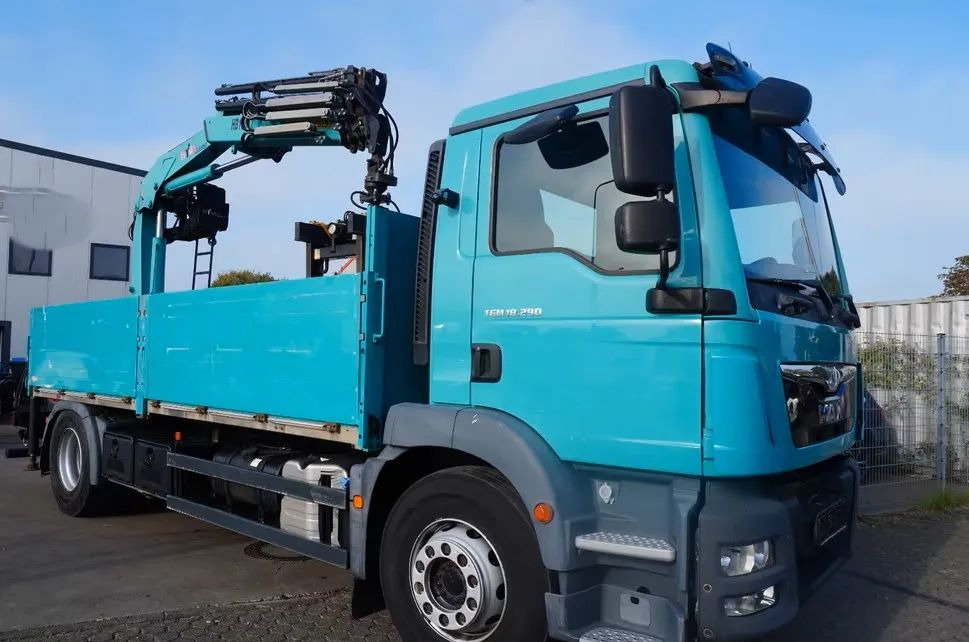 MAN TGS 18.290 | Żuraw Hyva HB 150 | Euro 6 | Automat | 1. właściciel | 4X2 | Przebieg 160 124 ! - Dropside/ Flatbed truck, Crane truck: picture 2 MAN TGS 18.290 | Żuraw Hyva HB 150 | Euro 6 | Automat | 1. właściciel | 4X2 | Przebieg 160 124 ! - Dropside/ Flatbed truck, Crane truck: picture 2