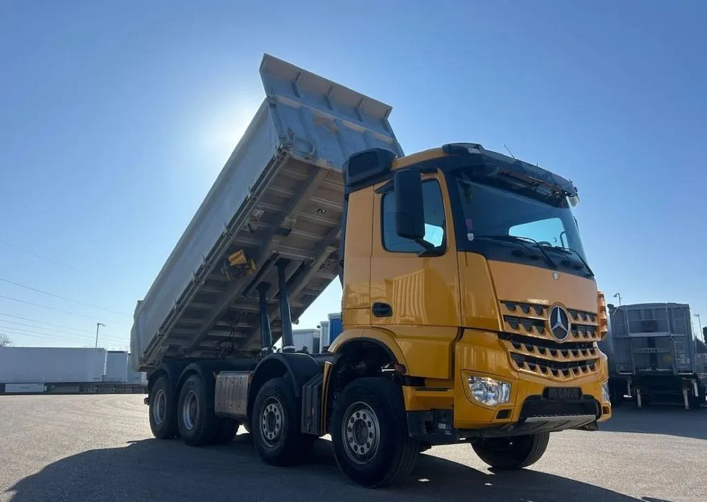 Mercedes-Benz Arocs 4145 8x4 | Meiller Kipper |Wywrotka trójstronna | Bordmatik | 453 KM | Euro 6 | 2018 - Tipper: picture 2 Mercedes-Benz Arocs 4145 8x4 | Meiller Kipper |Wywrotka trójstronna | Bordmatik | 453 KM | Euro 6 | 2018 - Tipper: picture 2