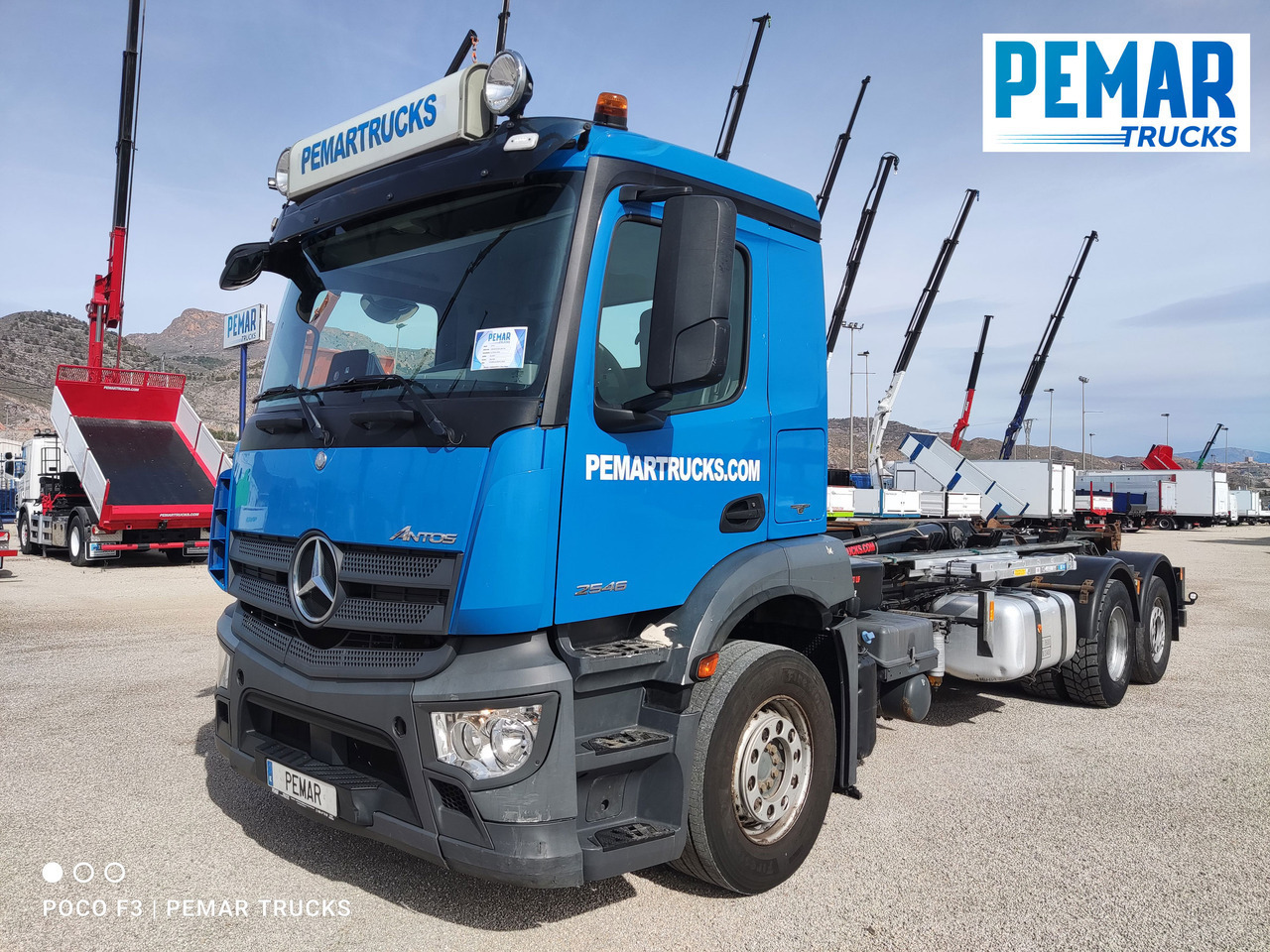 MERCEDES-BENZ ANTOS 2546 6X2 MULTILIFT - Container transporter/ Swap body truck: picture 2 MERCEDES-BENZ ANTOS 2546 6X2 MULTILIFT - Container transporter/ Swap body truck: picture 2