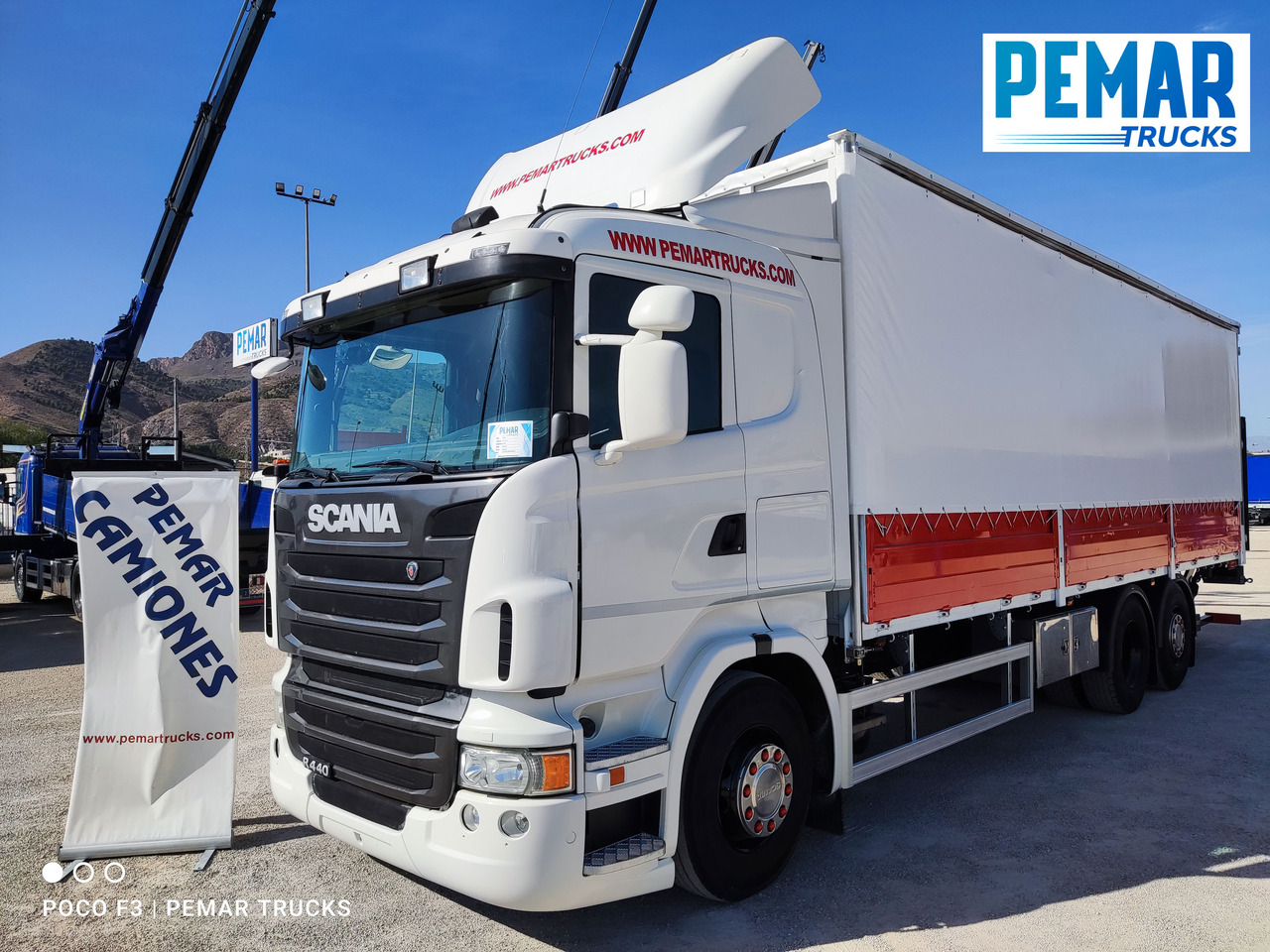 SCANIA R 440 6X2 SEMITAUTLINER - Curtainsider truck: picture 1 SCANIA R 440 6X2 SEMITAUTLINER - Curtainsider truck: picture 1