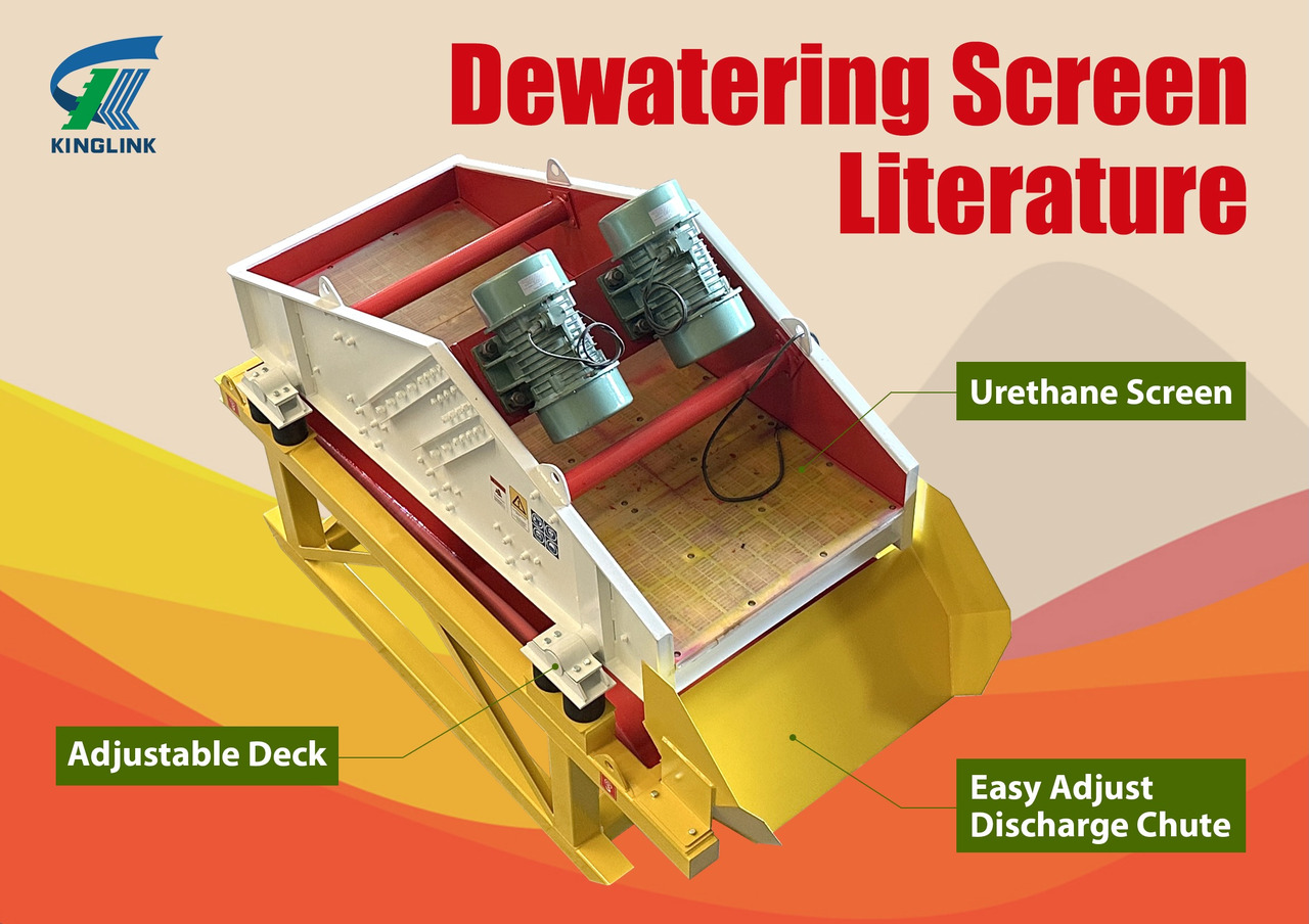 Kinglink DS1230 Dewatering Screen - Screener: picture 1 Kinglink DS1230 Dewatering Screen - Screener: picture 1