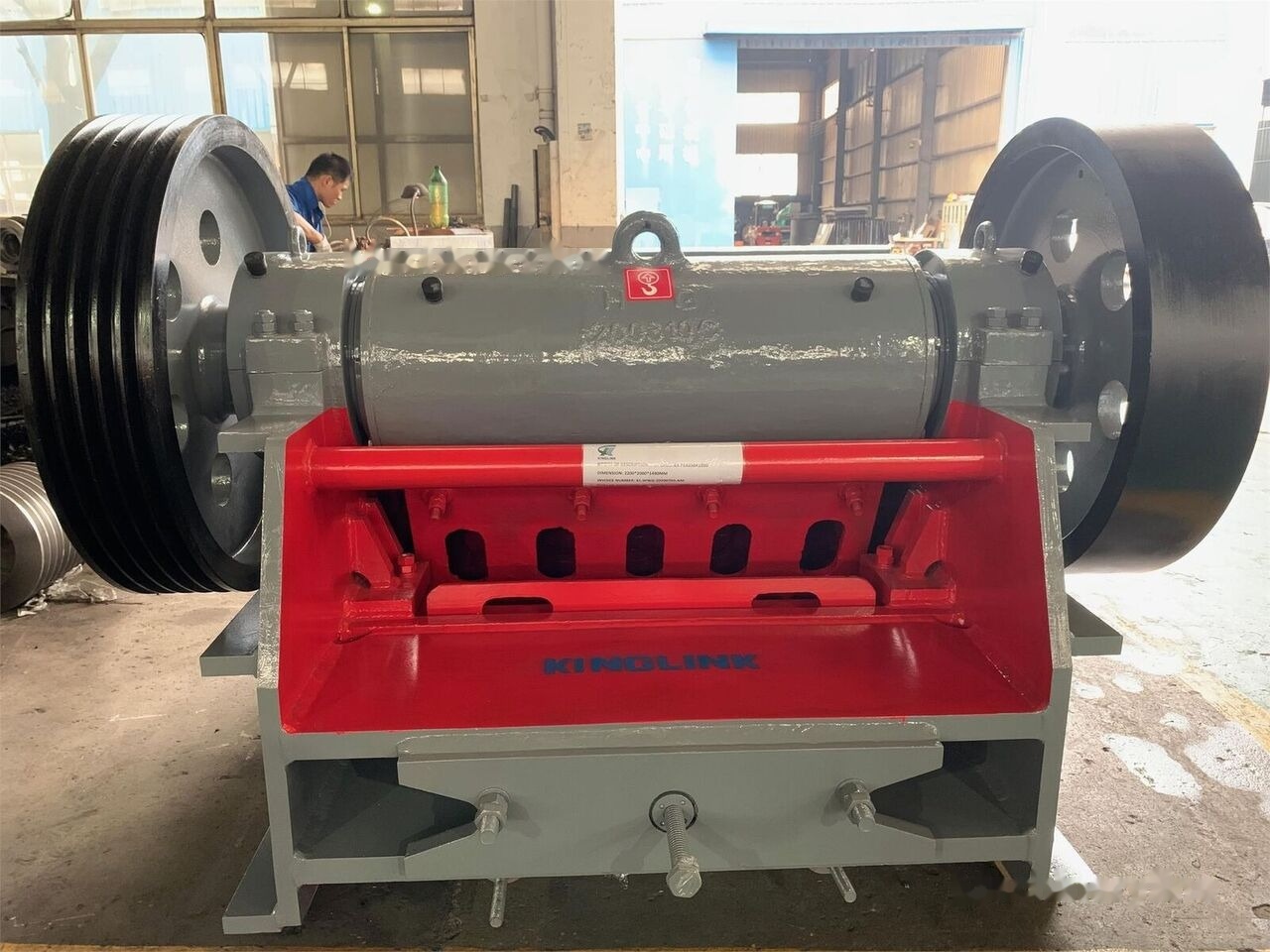 Kinglink PEX1047 Jaw Crusher to USA - Jaw crusher: picture 1 Kinglink PEX1047 Jaw Crusher to USA - Jaw crusher: picture 1
