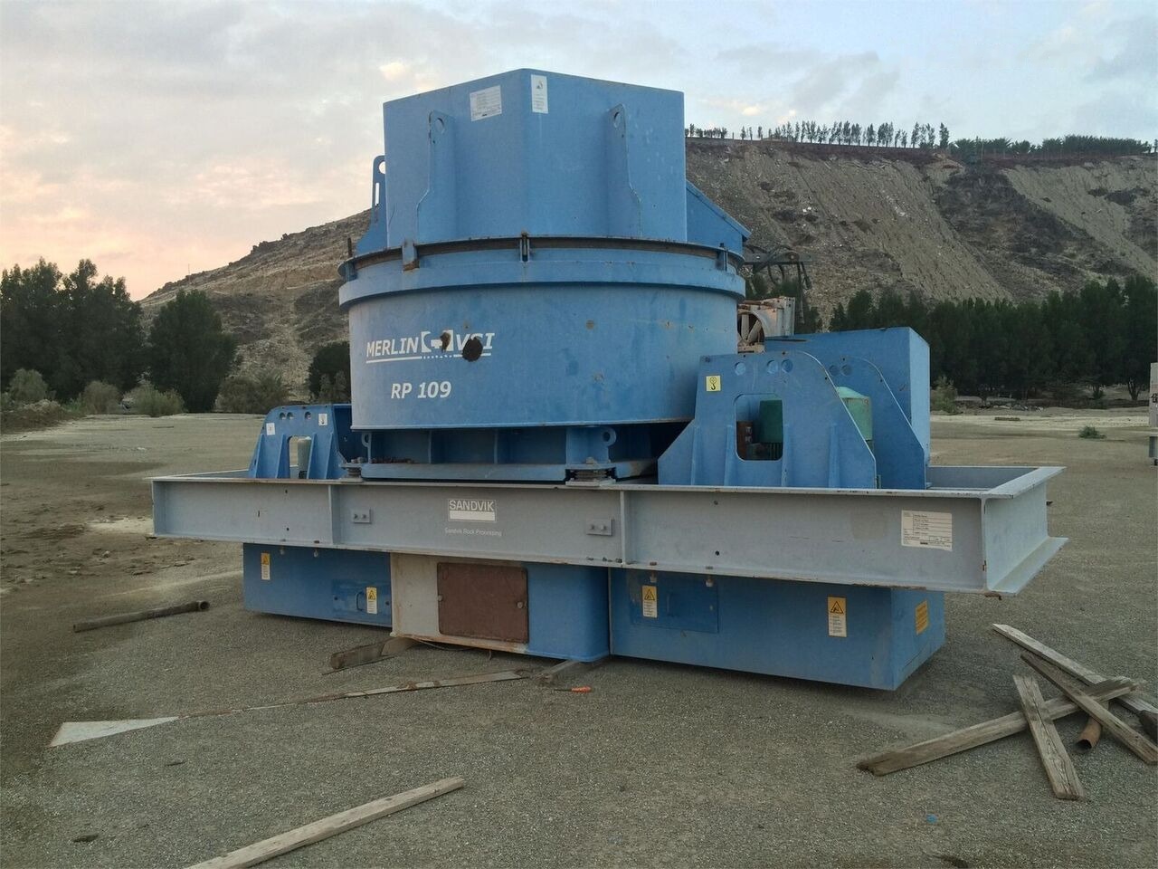 Sandvik RP109 VSI Crushing Equipment - Jaw crusher: picture 1 Sandvik RP109 VSI Crushing Equipment - Jaw crusher: picture 1