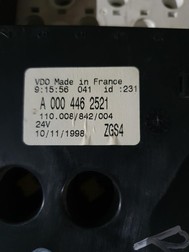 MERCEDES-BENZ ATEGO EURO II (BLUE SCREEN, SMALL) - Dashboard for Truck: picture 4 MERCEDES-BENZ ATEGO EURO II (BLUE SCREEN, SMALL) - Dashboard for Truck: picture 4