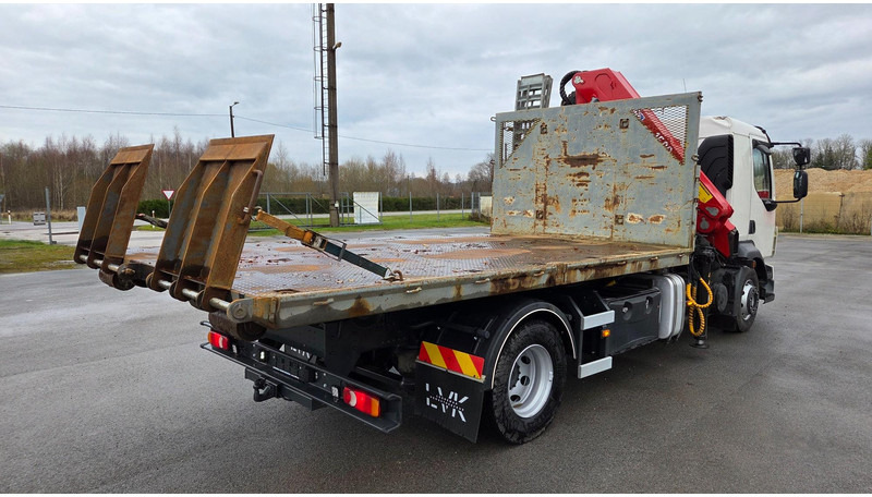 Volvo FL280 4X2 HMF 1560 + platform - Hook lift truck, Crane truck: picture 2 Volvo FL280 4X2 HMF 1560 + platform - Hook lift truck, Crane truck: picture 2