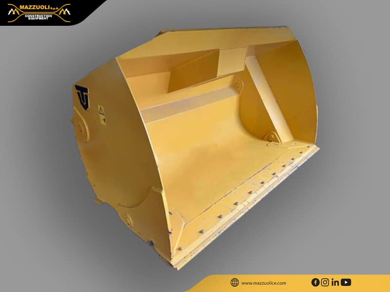 BENNA AD ALTO RIBALTAMENTO PER MATERIALI LEGGERI - Loader bucket for Construction machinery: picture 1 BENNA AD ALTO RIBALTAMENTO PER MATERIALI LEGGERI - Loader bucket for Construction machinery: picture 1
