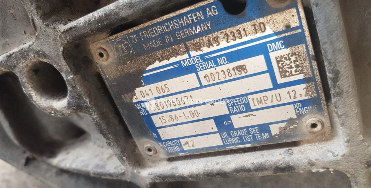 IVECO IVECO STRALIS HI-WAY EURO6 gearbox + intarder3 (retarder), 12AS2331TD, interder3, IT 3 AMT T, 6093060060, 00225083, 1333041065, 00238158, 4213550120, 6009297007, 6070010004, 6093060060, 3IT3AMT - Gearbox for Truck: picture 2 IVECO IVECO STRALIS HI-WAY EURO6 gearbox + intarder3 (retarder), 12AS2331TD, interder3, IT 3 AMT T, 6093060060, 00225083, 1333041065, 00238158, 4213550120, 6009297007, 6070010004, 6093060060, 3IT3AMT - Gearbox for Truck: picture 2