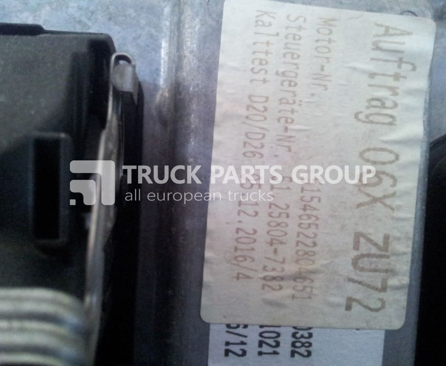 MAN TGA, TGX, TGS, TGM, TGL EURO 6 engine control unit ECU EDC, EDC1 control unit - ECU for Truck: picture 4 MAN TGA, TGX, TGS, TGM, TGL EURO 6 engine control unit ECU EDC, EDC1 control unit - ECU for Truck: picture 4