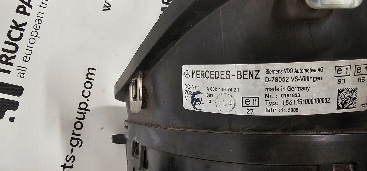 MERCEDES-BENZ actros MP2, MP3 instrument panel, INS electronic instrument clus dashboard - Dashboard for Truck: picture 5 MERCEDES-BENZ actros MP2, MP3 instrument panel, INS electronic instrument clus dashboard - Dashboard for Truck: picture 5