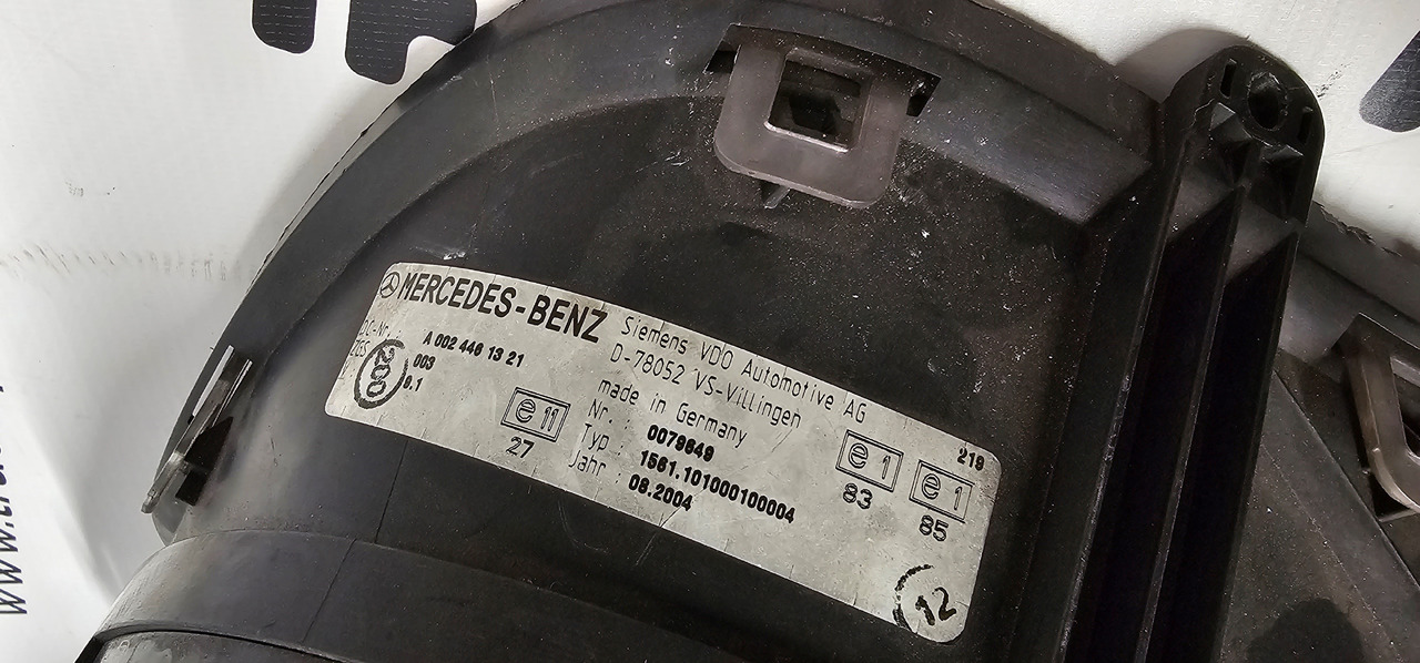 MERCEDES-BENZ actros MP2, MP3 instrument panel, INS electronic instrument clus dashboard - Dashboard for Truck: picture 4 MERCEDES-BENZ actros MP2, MP3 instrument panel, INS electronic instrument clus dashboard - Dashboard for Truck: picture 4