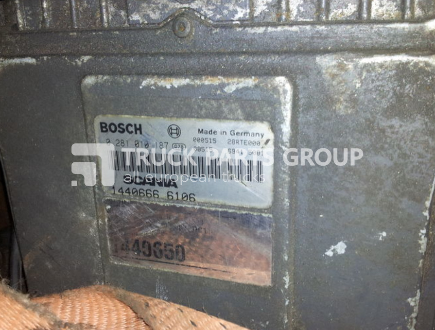 SCANIA engine computer, EDC, ECU, 1440666, BOSCH 0281010187, 1 control unit - ECU for Truck: picture 2 SCANIA engine computer, EDC, ECU, 1440666, BOSCH 0281010187, 1 control unit - ECU for Truck: picture 2