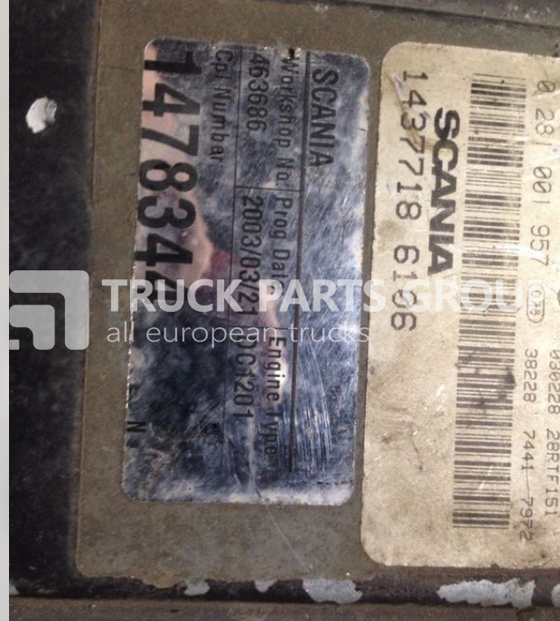 SCANIA engine computer, EDC, ECU, 1440666, BOSCH 0281010187, 1 control unit - ECU for Truck: picture 4 SCANIA engine computer, EDC, ECU, 1440666, BOSCH 0281010187, 1 control unit - ECU for Truck: picture 4