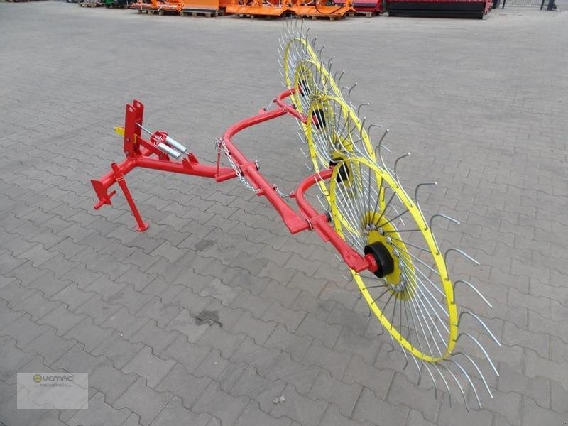 New Tedder/ Rake Vemac Sternwender Sternschwader Sternradwender Sternradschwader Z213 Schwader Heuwender NEU: picture 7