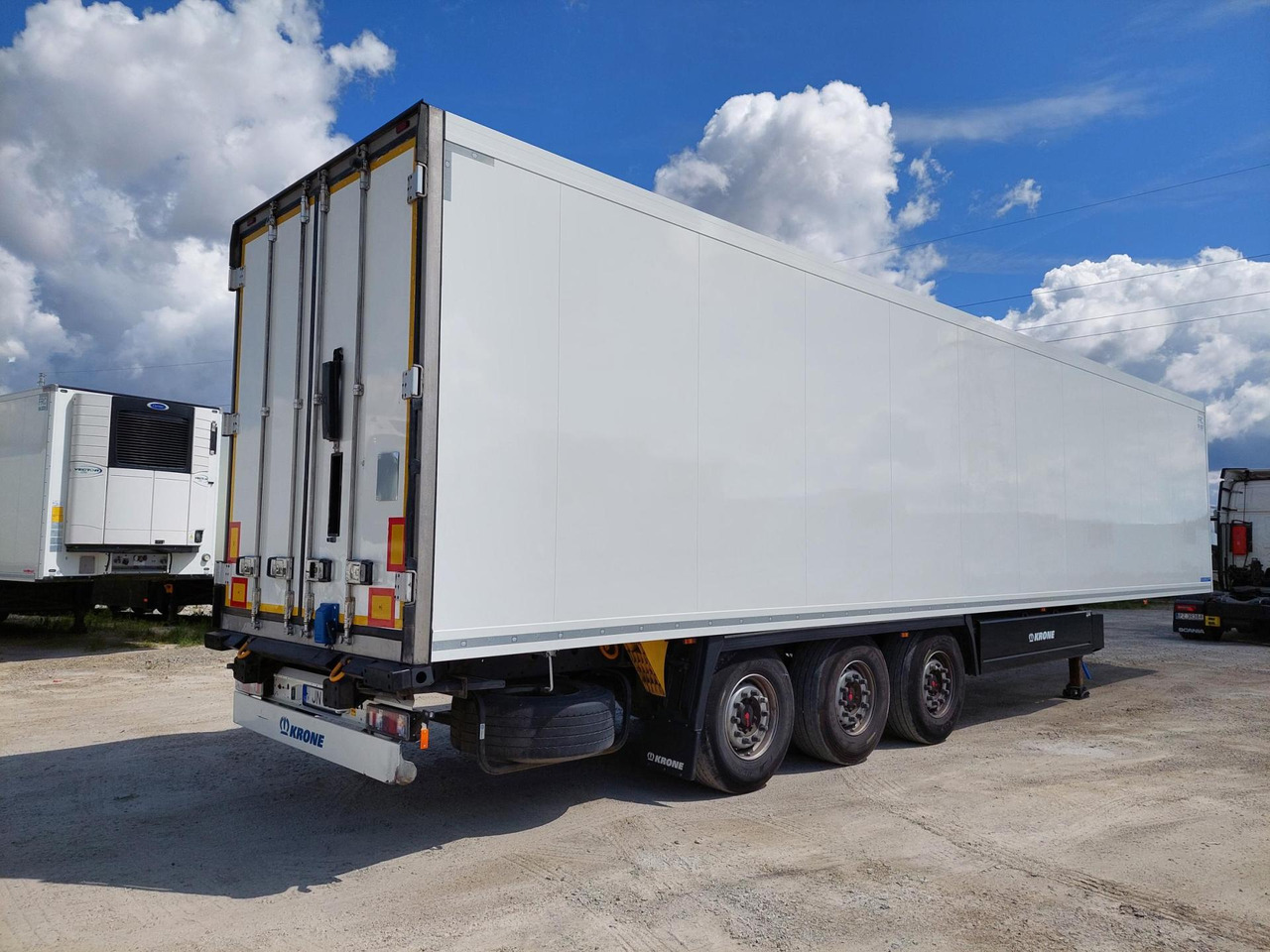 Refrigerator semi-trailer 2018 Krone SDR Double Deck Cool Liner FP60 ThermoKing SLXi 300 Lifting Axle: picture 7
