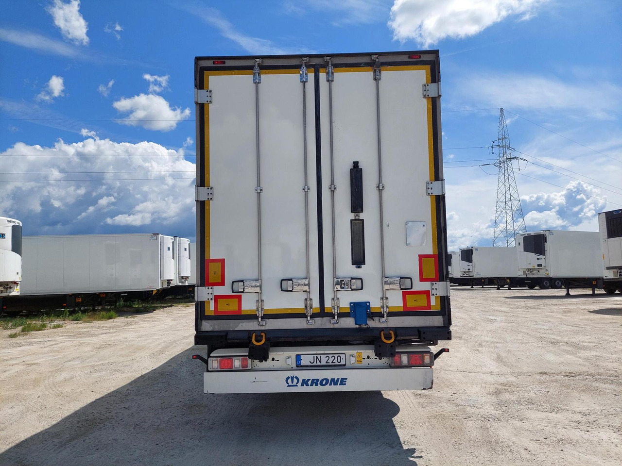 Refrigerator semi-trailer 2018 Krone SDR Double Deck Cool Liner FP60 ThermoKing SLXi 300 Lifting Axle: picture 6