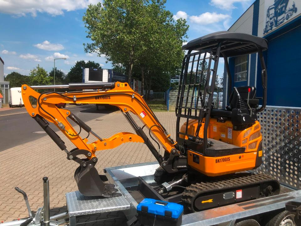 Minibagger BK1700JS +Tieflader +Zubehör *INKL.19% MWST*BERGER KRAUS*KUBOTA*JOYST*SOFORT! - Mini excavator: picture 5 Minibagger BK1700JS +Tieflader +Zubehör *INKL.19% MWST*BERGER KRAUS*KUBOTA*JOYST*SOFORT! - Mini excavator: picture 5