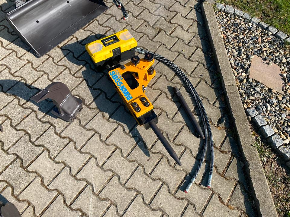 Mini excavator, Trailer Minibagger BK950JS + Tieflader + Zubehör *INKL.19% MWST*BERGER KRAUS*JOYSTICK*SOFORT!*: picture 19
