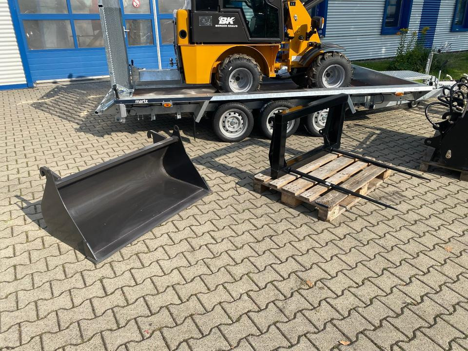 Radlader/Hoflader BK906 Kabine inkl. Tieflader und großem Zubehörpaket *INKL.19% MWST*BERGER KRAUS*PERKINS*CE*SOFORT!* - Compact loader, Trailer: picture 4 Radlader/Hoflader BK906 Kabine inkl. Tieflader und großem Zubehörpaket *INKL.19% MWST*BERGER KRAUS*PERKINS*CE*SOFORT!* - Compact loader, Trailer: picture 4