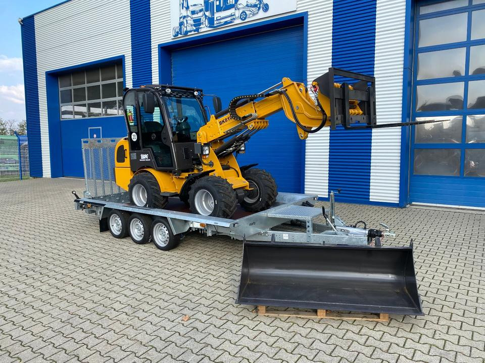 Teleskoplader/Radlader BK810T inkl. Tieflader und Gabel/Schaufelpaket *INKL.19% MWST*BERGER KRAUS*KUBOTA*EURO*CE* - Compact loader, Trailer: picture 1 Teleskoplader/Radlader BK810T inkl. Tieflader und Gabel/Schaufelpaket *INKL.19% MWST*BERGER KRAUS*KUBOTA*EURO*CE* - Compact loader, Trailer: picture 1
