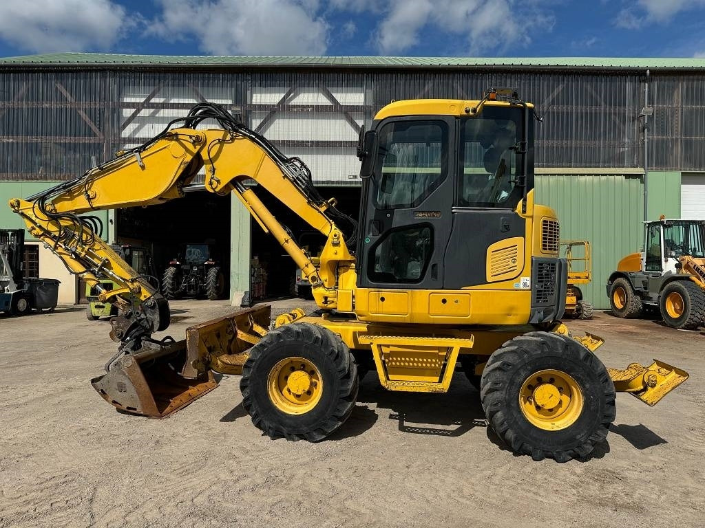 Wheel excavator Komatsu PW 98 MR-8: picture 8