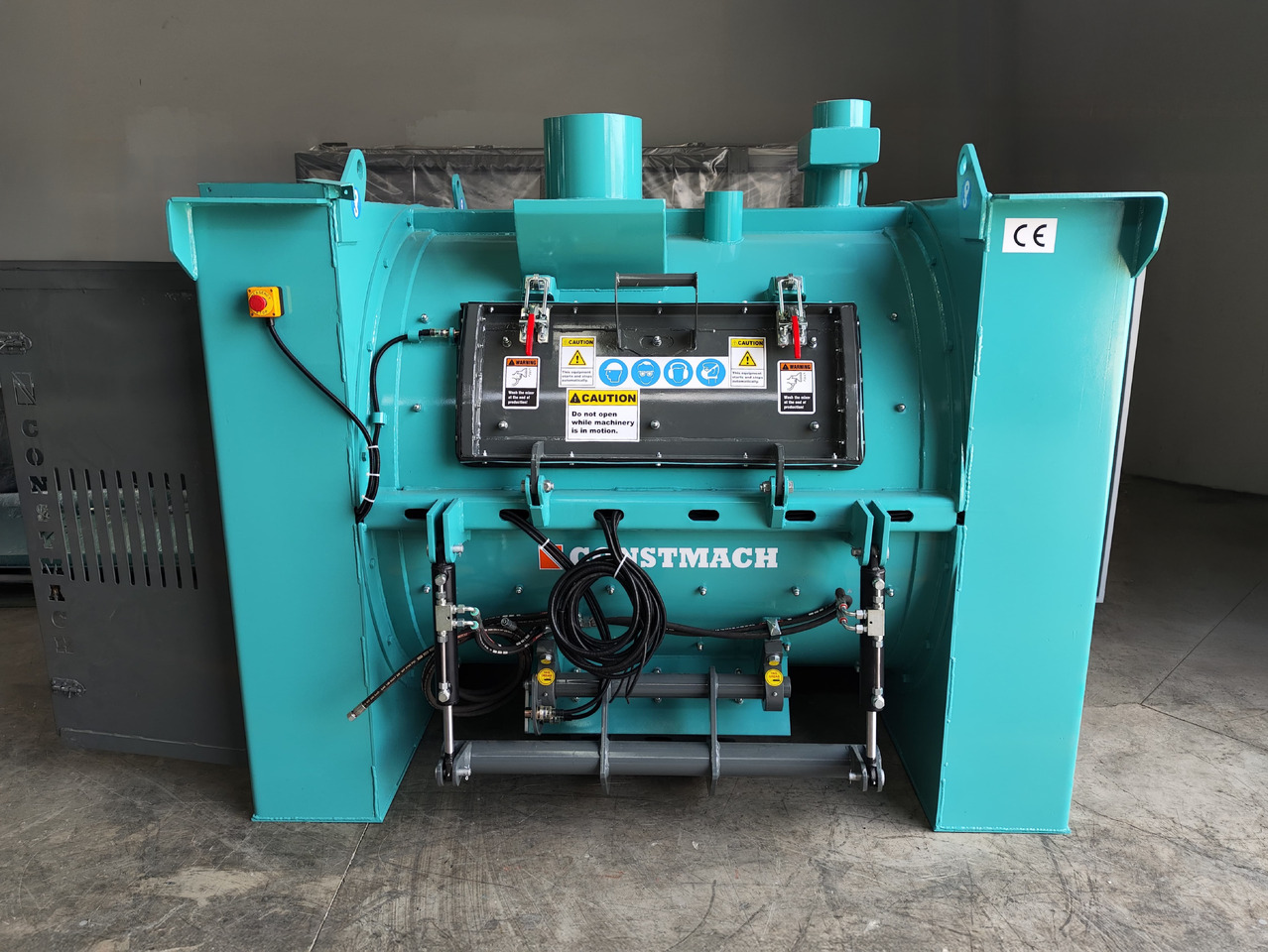 Constmach Mélangeur à Béton à Arbre Unique ( Mélangeur à Palettes ) - Concrete mixer: picture 1 Constmach Mélangeur à Béton à Arbre Unique ( Mélangeur à Palettes ) - Concrete mixer: picture 1