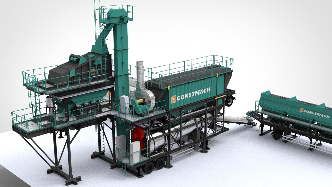 Constmach Mobile Asphalt Plant - Asphalt plant: picture 1 Constmach Mobile Asphalt Plant - Asphalt plant: picture 1