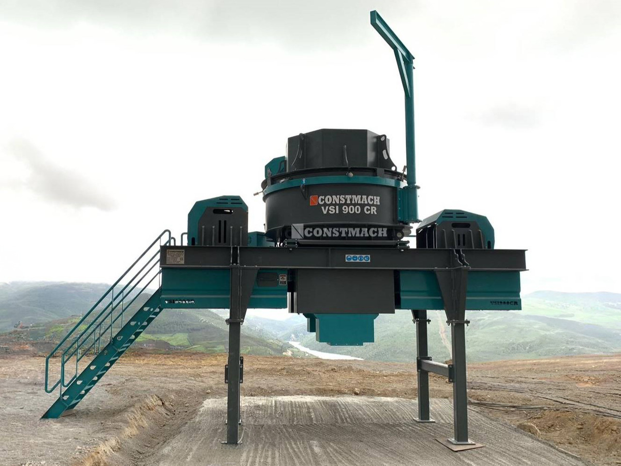 Constmach Vertical Shaft Impact Stone Crusher 190-250 TPH - Impact crusher: picture 5 Constmach Vertical Shaft Impact Stone Crusher 190-250 TPH - Impact crusher: picture 5