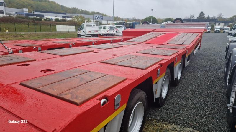 Alim porte engins 3 essieux - Low loader semi-trailer: picture 3 Alim porte engins 3 essieux - Low loader semi-trailer: picture 3