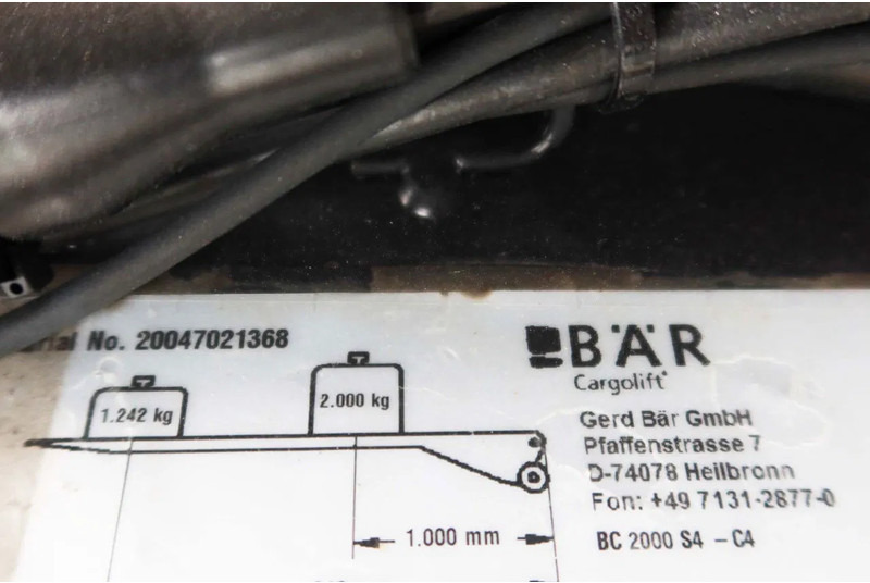 Mercedes-Benz Actros 1840 L Bakwagen + Bar klep 2000 KG + Geïsoleerde bak - Box truck: picture 5 Mercedes-Benz Actros 1840 L Bakwagen + Bar klep 2000 KG + Geïsoleerde bak - Box truck: picture 5