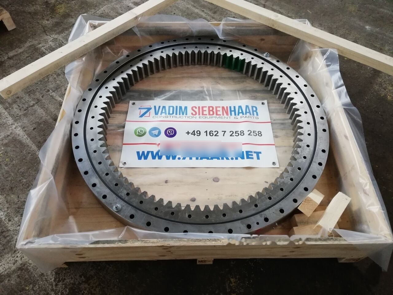 Terex-Fuchs 5609661464 Terex-Fuchs MHL 350E, 350F - Slewing ring for Excavator: picture 1 Terex-Fuchs 5609661464 Terex-Fuchs MHL 350E, 350F - Slewing ring for Excavator: picture 1