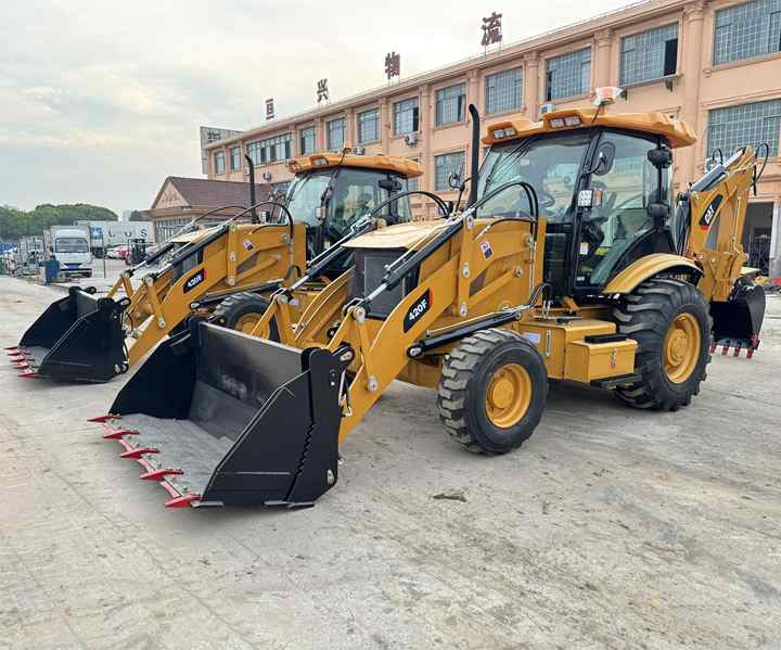 Excellent Quality 4x4 Caterpillar Tlb Good Price 420f Backhoe Loader With H-shaped Stand In Shanghai - Backhoe loader: picture 2 Excellent Quality 4x4 Caterpillar Tlb Good Price 420f Backhoe Loader With H-shaped Stand In Shanghai - Backhoe loader: picture 2