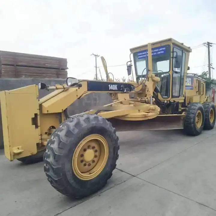Orginal used cat 140K motor grader with CAT C7 engine in Shanghai China - Grader: picture 1 Orginal used cat 140K motor grader with CAT C7 engine in Shanghai China - Grader: picture 1