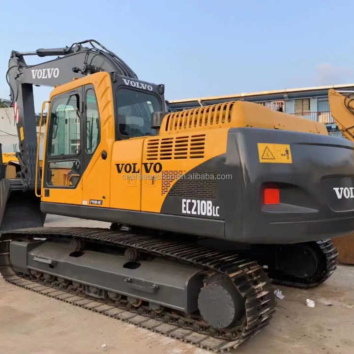 Used Original Volvo Excavator EC210B machinery in stock for sale with high quality and good price - Crawler excavator: picture 1 Used Original Volvo Excavator EC210B machinery in stock for sale with high quality and good price - Crawler excavator: picture 1